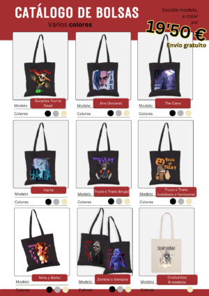 Bolsas (totebags) diseños originales